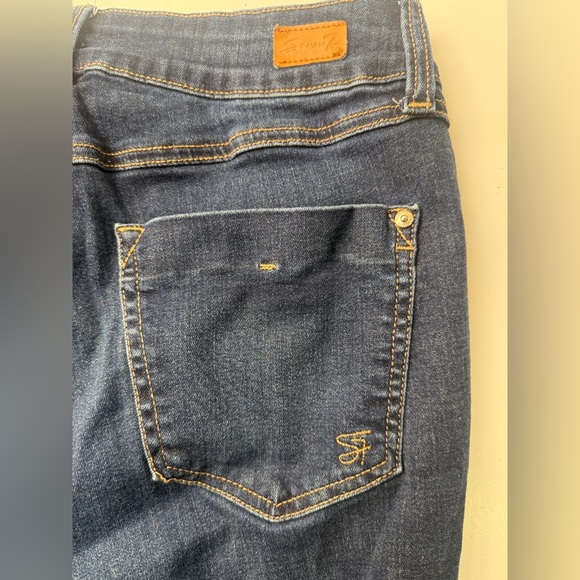 Seven7 Jeans Women 8 Boot Cut Slim High Rise Tummyless Stretch Denim 30X32 - Picture 8 of 11